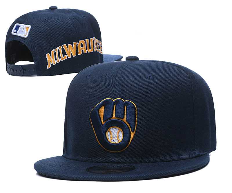 Brewers Team Logo Navy Adjustable Hat GS,We sell and wholesale Brewers Team Logo Navy Adjustable Hat GS on line form chian!